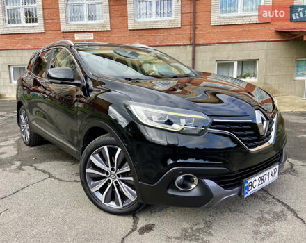 Черный Рено Kadjar, объемом двигателя 1.5 л и пробегом 236 тыс. км за 15750 $, фото 1 на Automoto.ua