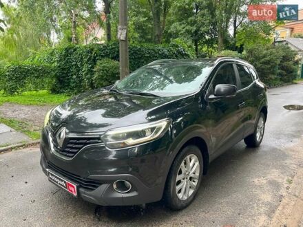 Рено Kadjar 2016 у Києві на Automoto.ua Чорний Рено Kadjar, об'ємом двигуна 1.5 л та пробігом 255 тис. км за 12990 $, фото 1 на Automoto.ua