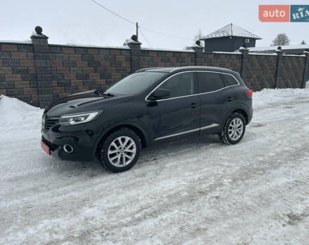 Черный Рено Kadjar, объемом двигателя 1.6 л и пробегом 199 тыс. км за 15450 $, фото 1 на Automoto.ua