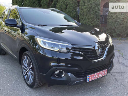 Чорний Рено Kadjar, об'ємом двигуна 1.5 л та пробігом 190 тис. км за 18950 $, фото 1 на Automoto.ua