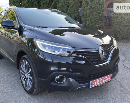 Черный Рено Kadjar, объемом двигателя 1.5 л и пробегом 190 тыс. км за 18950 $, фото 1 на Automoto.ua