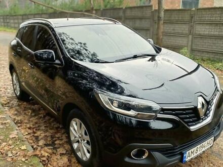 Черный Рено Kadjar, объемом двигателя 1.46 л и пробегом 298 тыс. км за 14300 $, фото 1 на Automoto.ua