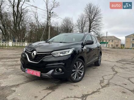 Черный Рено Kadjar, объемом двигателя 1.6 л и пробегом 164 тыс. км за 16700 $, фото 1 на Automoto.ua