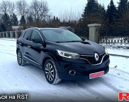 Черный Рено Kadjar, объемом двигателя 1.5 л и пробегом 158 тыс. км за 15950 $, фото 1 на Automoto.ua