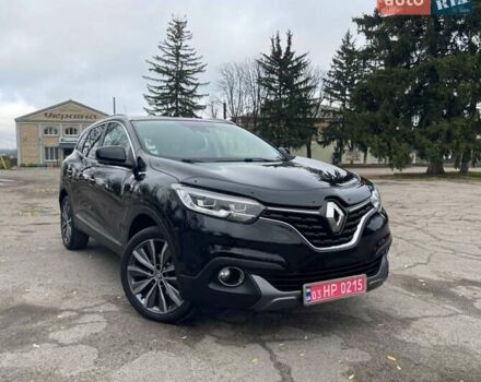 Черный Рено Kadjar, объемом двигателя 1.6 л и пробегом 164 тыс. км за 16499 $, фото 1 на Automoto.ua
