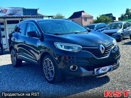 Черный Рено Kadjar, объемом двигателя 1.5 л и пробегом 228 тыс. км за 14500 $, фото 1 на Automoto.ua
