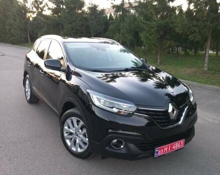 Чорний Рено Kadjar, об'ємом двигуна 1.5 л та пробігом 200 тис. км за 16699 $, фото 1 на Automoto.ua