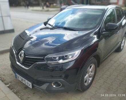 Черный Рено Kadjar, объемом двигателя 1.5 л и пробегом 230 тыс. км за 14800 $, фото 1 на Automoto.ua