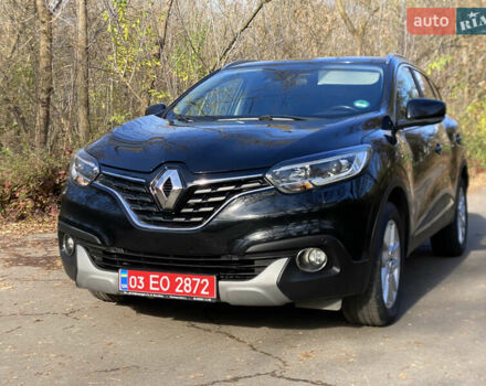 Черный Рено Kadjar, объемом двигателя 1.46 л и пробегом 139 тыс. км за 17900 $, фото 1 на Automoto.ua