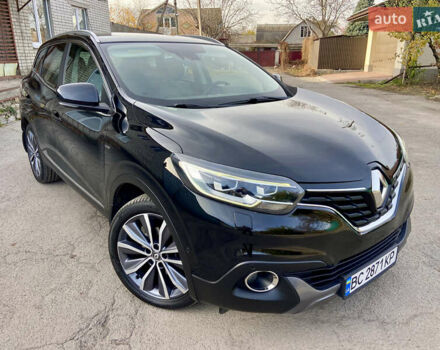 Чорний Рено Kadjar, об'ємом двигуна 1.5 л та пробігом 237 тис. км за 15550 $, фото 1 на Automoto.ua