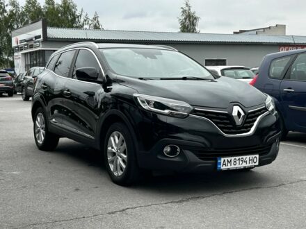 Чорний Рено Kadjar, об'ємом двигуна 1.5 л та пробігом 300 тис. км за 12124 $, фото 1 на Automoto.ua