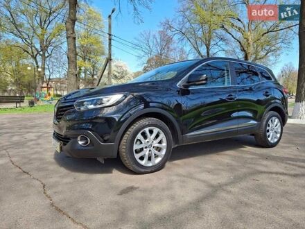 Черный Рено Kadjar, объемом двигателя 1.5 л и пробегом 224 тыс. км за 15200 $, фото 1 на Automoto.ua