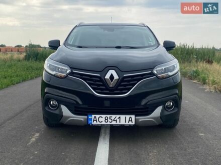 Черный Рено Kadjar, объемом двигателя 1.46 л и пробегом 158 тыс. км за 15600 $, фото 1 на Automoto.ua