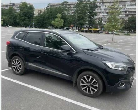 Черный Рено Kadjar, объемом двигателя 1.5 л и пробегом 235 тыс. км за 15500 $, фото 1 на Automoto.ua