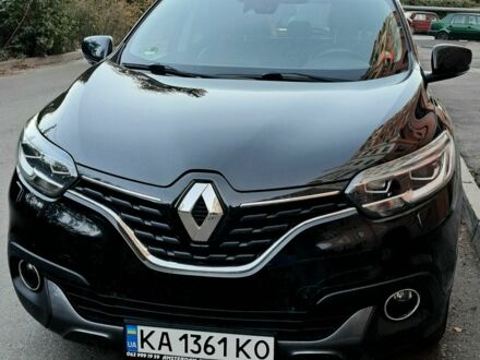 Чорний Рено Kadjar, об'ємом двигуна 1.5 л та пробігом 222 тис. км за 17999 $, фото 1 на Automoto.ua