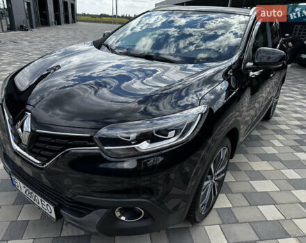 Чорний Рено Kadjar, об'ємом двигуна 1.6 л та пробігом 190 тис. км за 17200 $, фото 1 на Automoto.ua