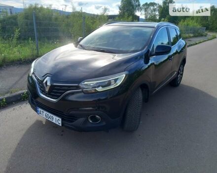 Черный Рено Kadjar, объемом двигателя 1.46 л и пробегом 173 тыс. км за 14800 $, фото 1 на Automoto.ua