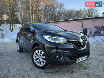 Чорний Рено Kadjar, об'ємом двигуна 1.46 л та пробігом 110 тис. км за 16350 $, фото 1 на Automoto.ua