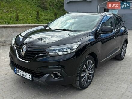 Черный Рено Kadjar, объемом двигателя 1.6 л и пробегом 172 тыс. км за 15100 $, фото 1 на Automoto.ua