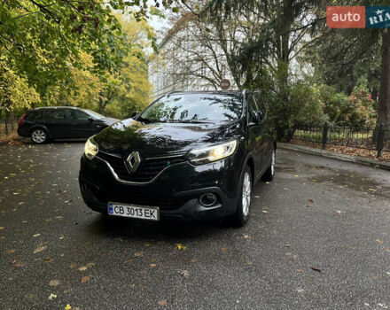 Черный Рено Kadjar, объемом двигателя 1.46 л и пробегом 263 тыс. км за 16000 $, фото 1 на Automoto.ua