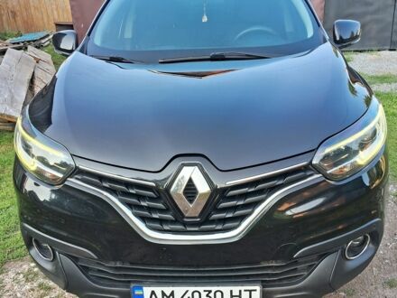 Черный Рено Kadjar, объемом двигателя 1.46 л и пробегом 205 тыс. км за 16500 $, фото 1 на Automoto.ua