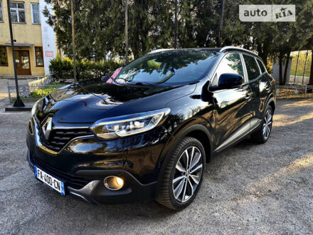 Чорний Рено Kadjar, об'ємом двигуна 1.5 л та пробігом 163 тис. км за 18900 $, фото 1 на Automoto.ua