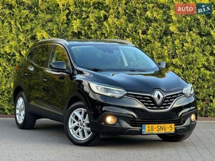 Черный Рено Kadjar, объемом двигателя 1.5 л и пробегом 218 тыс. км за 16250 $, фото 1 на Automoto.ua