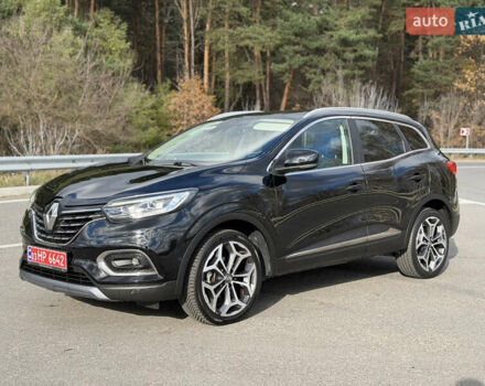 Черный Рено Kadjar, объемом двигателя 1.5 л и пробегом 100 тыс. км за 20900 $, фото 1 на Automoto.ua