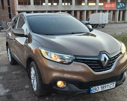 Коричневый Рено Kadjar, объемом двигателя 1.5 л и пробегом 146 тыс. км за 16600 $, фото 1 на Automoto.ua