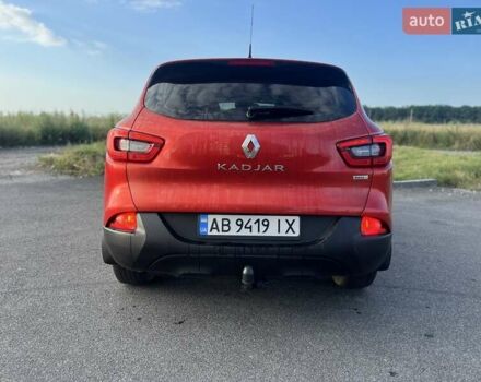 Красный Рено Kadjar, объемом двигателя 1.46 л и пробегом 205 тыс. км за 13300 $, фото 12 на Automoto.ua
