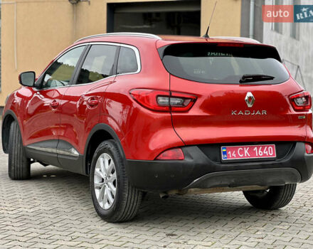 Красный Рено Kadjar, объемом двигателя 1.46 л и пробегом 248 тыс. км за 13950 $, фото 15 на Automoto.ua