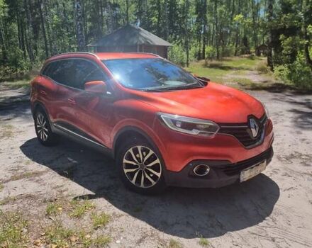 Красный Рено Kadjar, объемом двигателя 1.46 л и пробегом 260 тыс. км за 14499 $, фото 2 на Automoto.ua