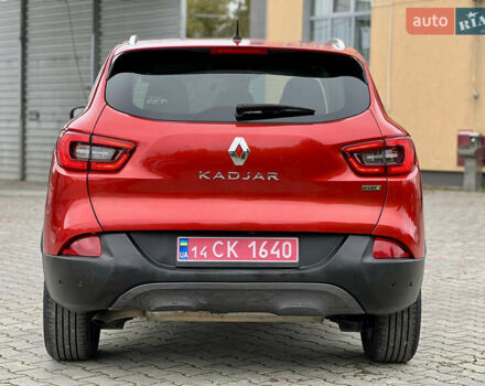 Красный Рено Kadjar, объемом двигателя 1.46 л и пробегом 248 тыс. км за 13950 $, фото 16 на Automoto.ua