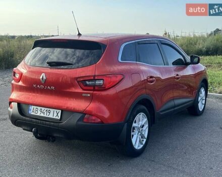 Красный Рено Kadjar, объемом двигателя 1.46 л и пробегом 205 тыс. км за 13300 $, фото 10 на Automoto.ua