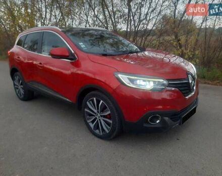 Красный Рено Kadjar, объемом двигателя 1.6 л и пробегом 210 тыс. км за 16500 $, фото 13 на Automoto.ua