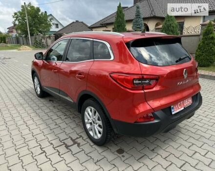Красный Рено Kadjar, объемом двигателя 1.5 л и пробегом 262 тыс. км за 13350 $, фото 2 на Automoto.ua