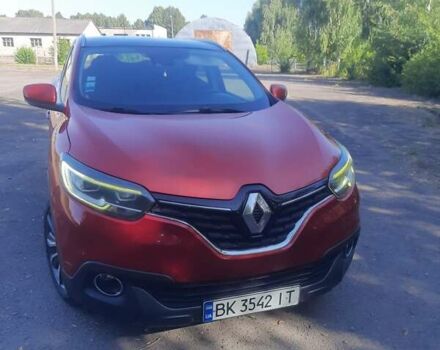 Красный Рено Kadjar, объемом двигателя 1.6 л и пробегом 210 тыс. км за 16700 $, фото 9 на Automoto.ua
