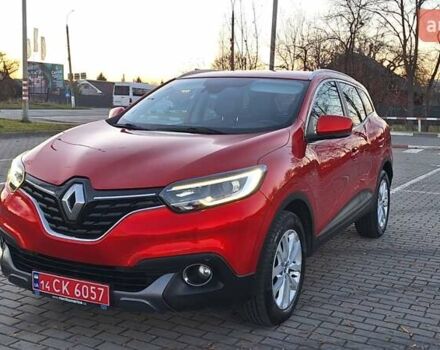 Красный Рено Kadjar, объемом двигателя 1.6 л и пробегом 243 тыс. км за 13900 $, фото 1 на Automoto.ua