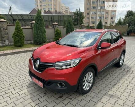 Красный Рено Kadjar, объемом двигателя 1.5 л и пробегом 262 тыс. км за 13350 $, фото 5 на Automoto.ua
