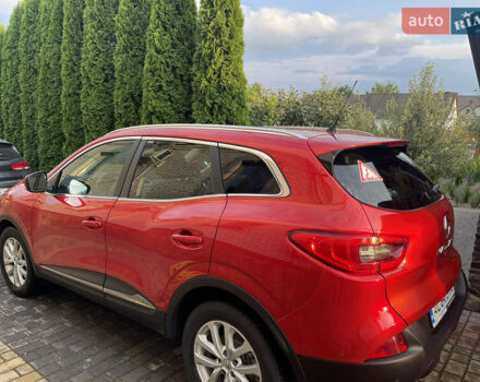 Красный Рено Kadjar, объемом двигателя 1.5 л и пробегом 263 тыс. км за 13350 $, фото 7 на Automoto.ua