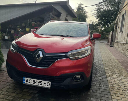 Красный Рено Kadjar, объемом двигателя 1.5 л и пробегом 263 тыс. км за 13350 $, фото 3 на Automoto.ua