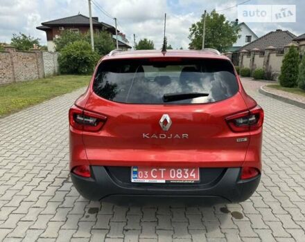 Красный Рено Kadjar, объемом двигателя 1.5 л и пробегом 262 тыс. км за 13350 $, фото 3 на Automoto.ua
