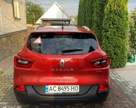 Красный Рено Kadjar, объемом двигателя 1.5 л и пробегом 263 тыс. км за 13350 $, фото 6 на Automoto.ua
