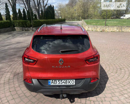 Красный Рено Kadjar, объемом двигателя 1.6 л и пробегом 170 тыс. км за 14750 $, фото 13 на Automoto.ua