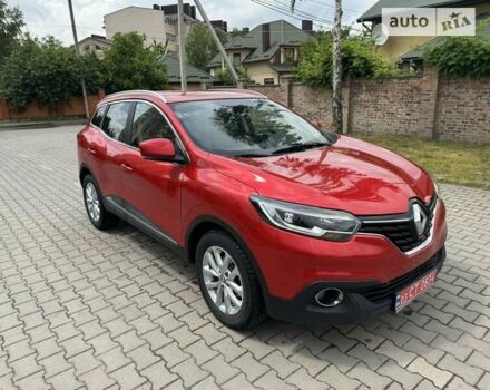 Красный Рено Kadjar, объемом двигателя 1.5 л и пробегом 262 тыс. км за 13350 $, фото 1 на Automoto.ua