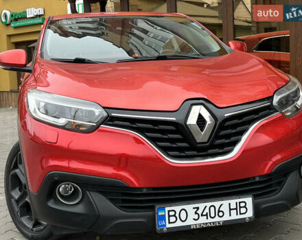 Красный Рено Kadjar, объемом двигателя 1.5 л и пробегом 196 тыс. км за 13950 $, фото 10 на Automoto.ua