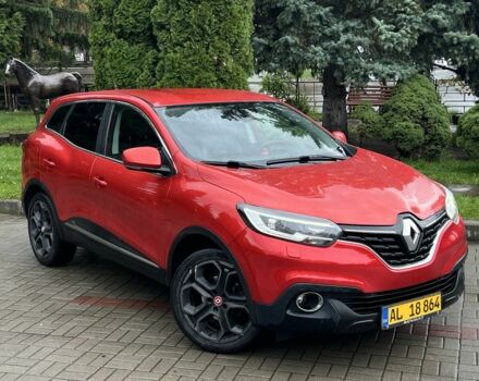 Красный Рено Kadjar, объемом двигателя 1.5 л и пробегом 195 тыс. км за 14444 $, фото 1 на Automoto.ua