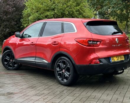 Красный Рено Kadjar, объемом двигателя 1.5 л и пробегом 195 тыс. км за 14444 $, фото 4 на Automoto.ua