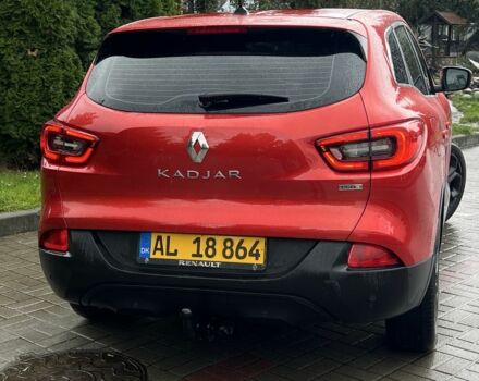 Красный Рено Kadjar, объемом двигателя 1.5 л и пробегом 195 тыс. км за 14444 $, фото 16 на Automoto.ua