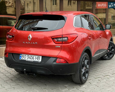 Красный Рено Kadjar, объемом двигателя 1.5 л и пробегом 196 тыс. км за 13950 $, фото 16 на Automoto.ua